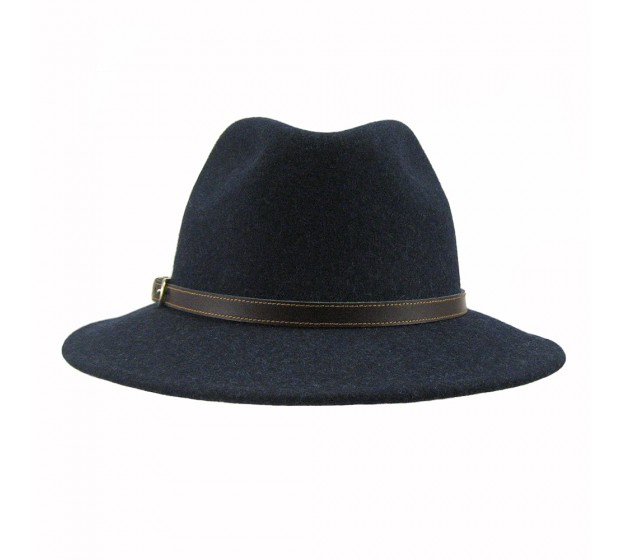 Bronté Fedora hat - Cleo - Navy blue