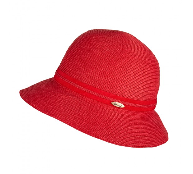 Cloche hat - Julia - red