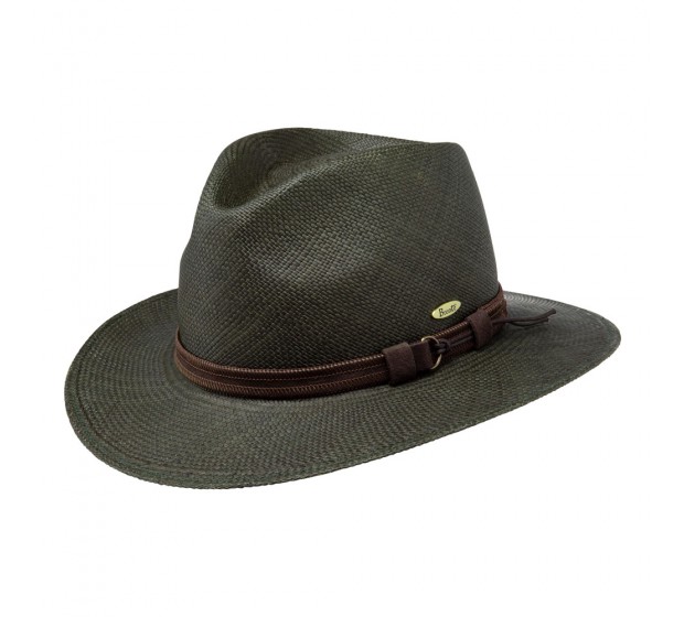 Bronté Panama hat - Martin - green