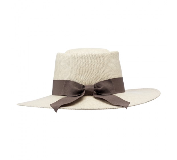 Bronté Panama hat - Mats - natural/taupe