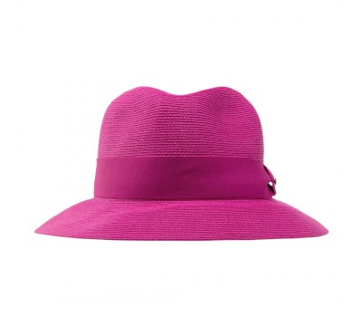 Fedora hat - Josephine - fuchsia pink