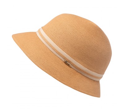Cloche hat - Julia - dahlia yellow