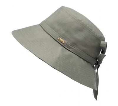 Wide brim hat - Karin - green