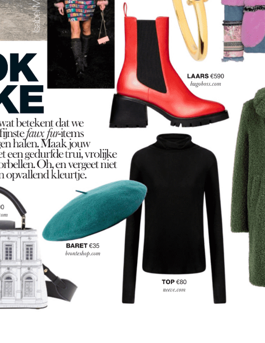 Bronté Flo wool beret teal seen in MAMMA MIA
