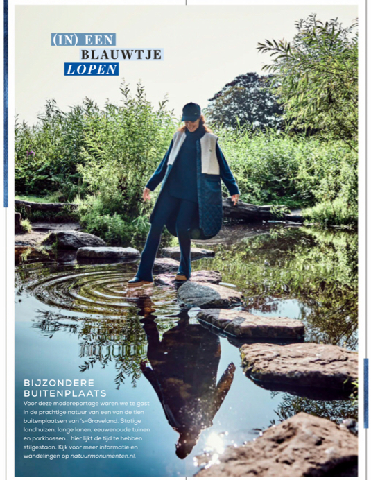 Bronte rain Hats seen in magazine Libelle-2022